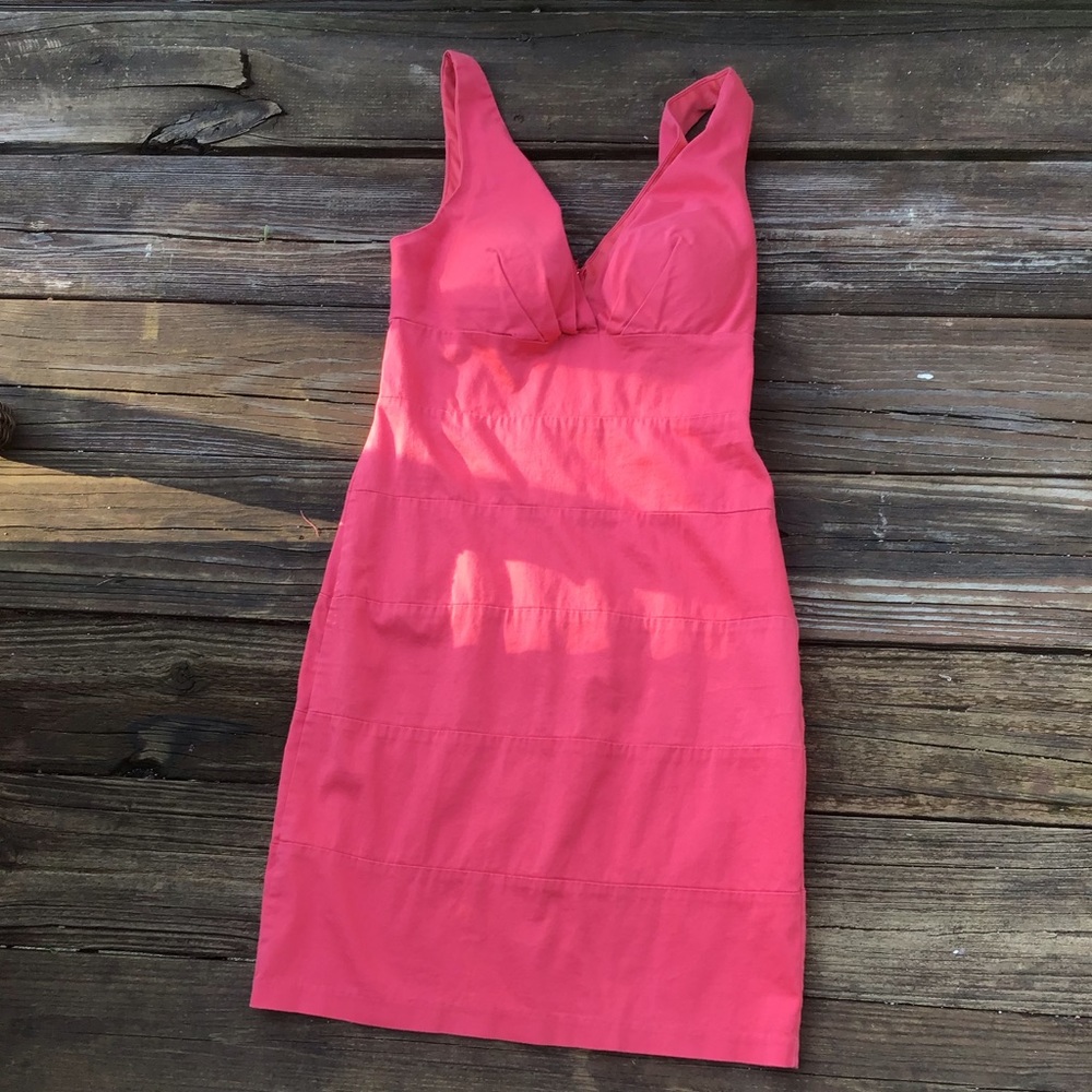 B. Smart 🐾 coral dress
